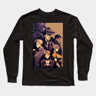 Anime Detective Group Old School Long Sleeve T-Shirt